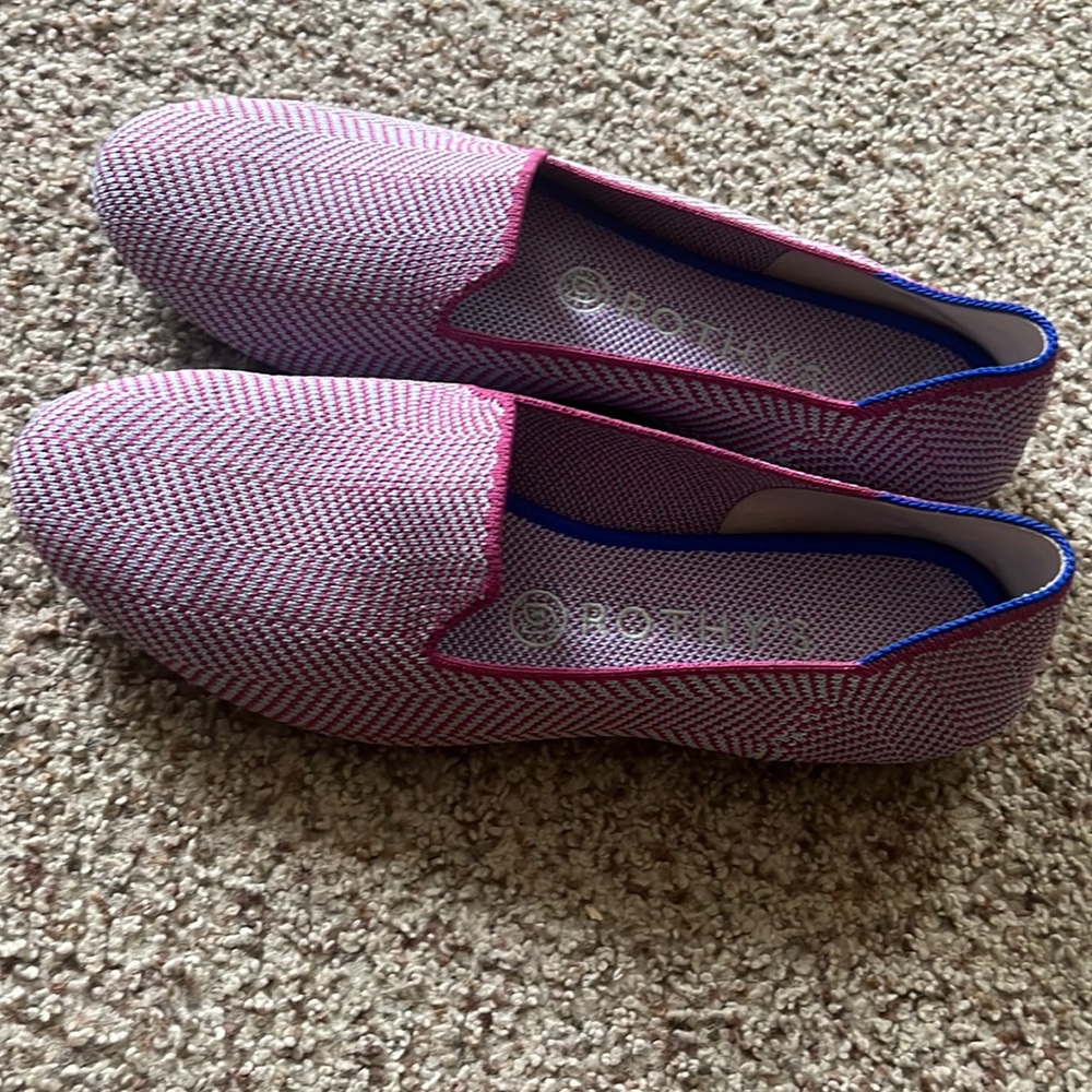 Rothys Amethyst Herringbone. 8.5